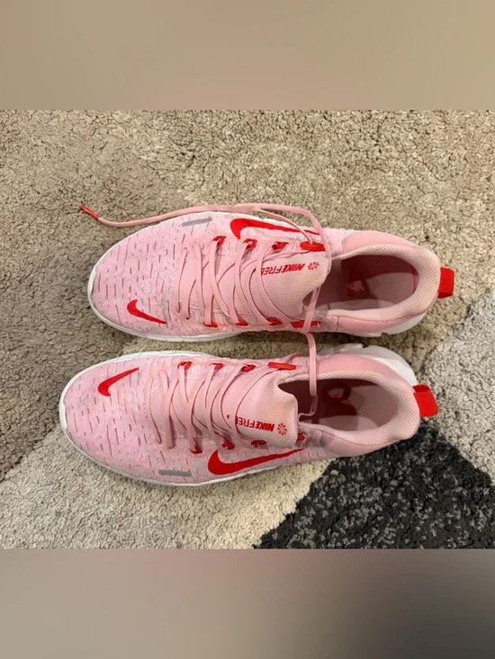 Nike Free Run 5.0 Next Nature Medium Soft Pink/Light Crimson" Colorway Sz 8.5 - Picture 3 of 11